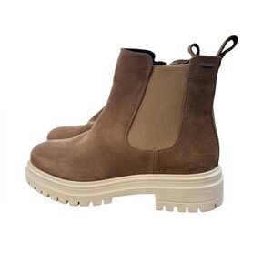 Geox Iridea Suede Ankle Brown Boots – Sz EU36/US6